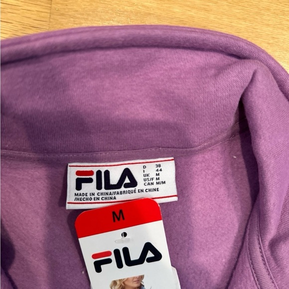 Fila nwt ladies 1/4 zip fleece pullover - Picture 3 of 5